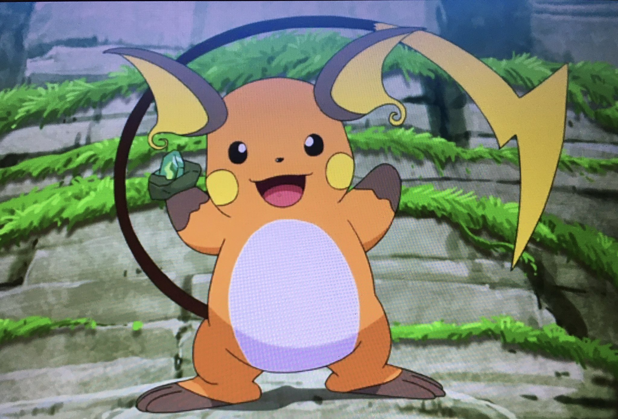 瀬文やつむ 昨日日曜に見たアニメポケモン ピカチュウ ライチュウ大量発生中で可愛いのひとこと ゴウも手持ちのピカチュウ をゲットしたりかみなりのいしでサトシのピカチュウが進化 のドッキリのほか ロケット団によるピカチュウ大量捕獲など本当に