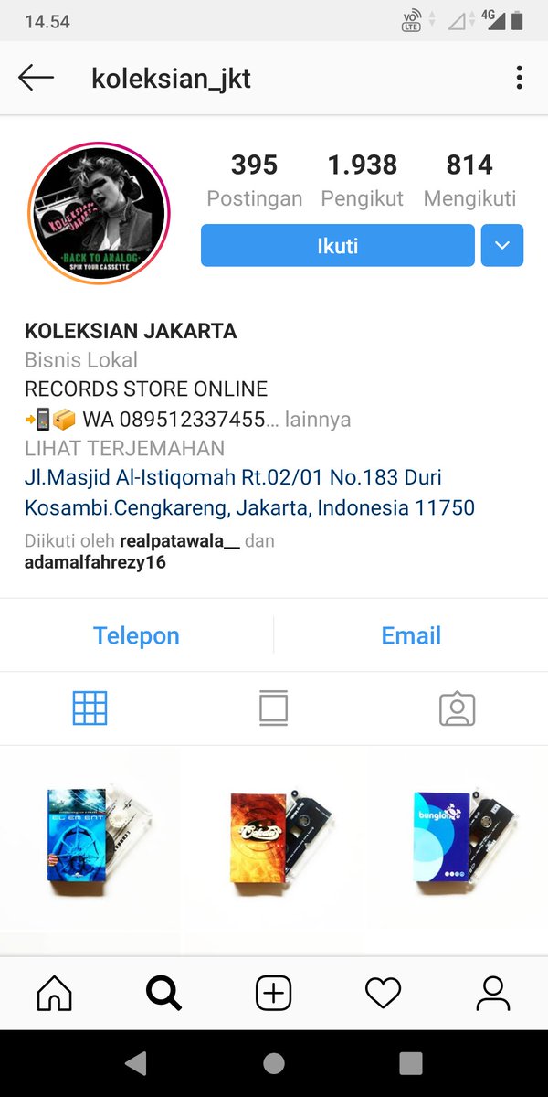 ArttentionC's tweet photo. Teman2 yg mau cari kaset/CD lama atau band2 indie bisa langsung cek ig @koleksian_jkt https://t.co/8su2RrboiD