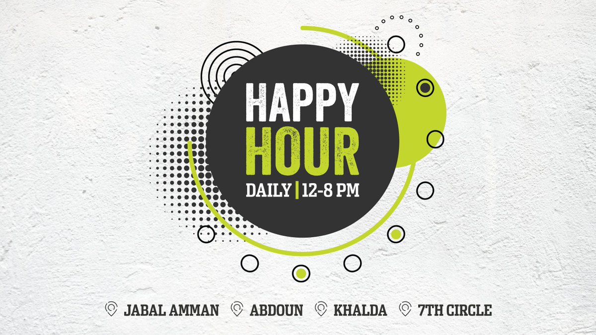 BuffaloWingsJO's tweet photo. Life is too short to miss the #HAPPYHOUR!
Seize the day with our DAILY Happy Hour from 12 till 8 PM!

Happy Hour Menu: https://t.co/ZYldNeLqAX

#Amman #Jordan https://t.co/iTsAioZmC0