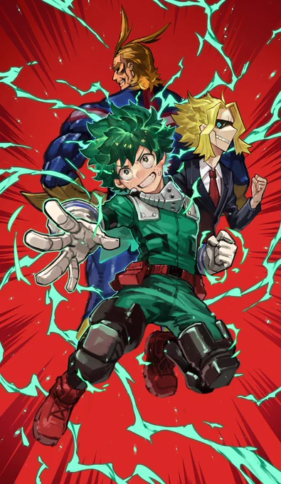 ワンフォーオール!!
#僕のヒーローアカデミア 