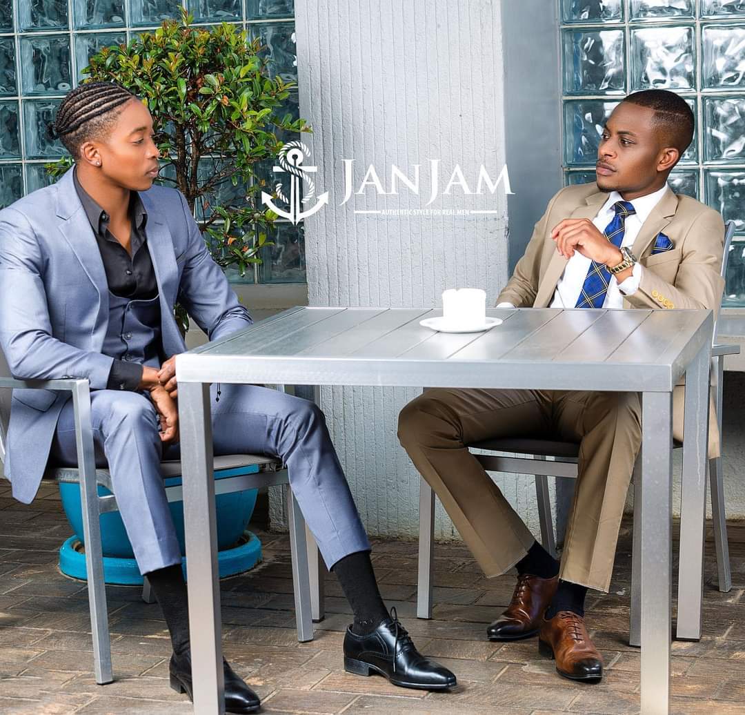 janjamzim's tweet photo. Goodmorning.
Let us get you into your Monday mood with our executive looks . Ivory suit available on a 2 piece option only , Grey available on both 2 &amp; 3 piece options.
Order on +263773263480. https://t.co/ydIo0YoRwM