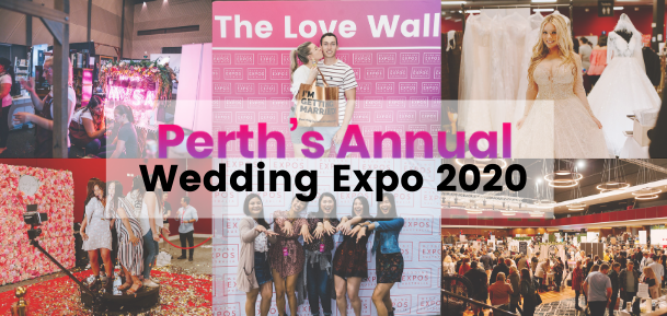 The annual Perth Wedding Expo is back with over 100 wedding exhibitors! The event will be filled with florists, wedding planners &amp; more to help make your wedding dreams come alive. 

This is a free event, but tickets are essential so get yours now: bit.ly/2ZdE3CS