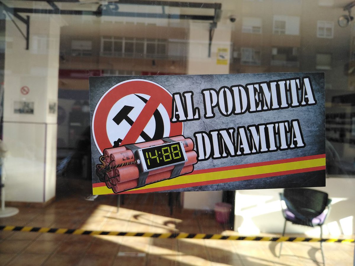 leligamu's tweet photo. No nos van a callar ni a detener. Seguiremos trabajando por la gente, para la gente y con la gente.
Los fascistas y anti demócratas nos tendrán enfrente siempre.
#Cartagena 
@podemosmurcia @Podemos_CT 

Mañana seguimos con ayuda en trámite del IMV https://t.co/r6KqIk3cVz