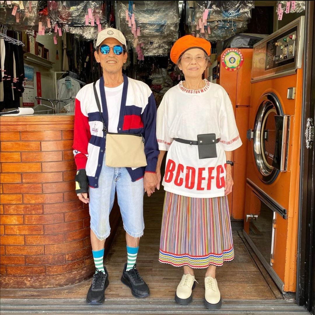 philscully's tweet photo. Inspired content. Creative concept. Authentic people - my sort of instagram influencers 😍  😍

Both in their 80's, the owners of a laundry shop in Taiwan have begun modelling people’s forgotten clothing. 

#MondayMotivation #Stylr
Find them at @wantshowasyoung https://t.co/FcR7t3Rj0p