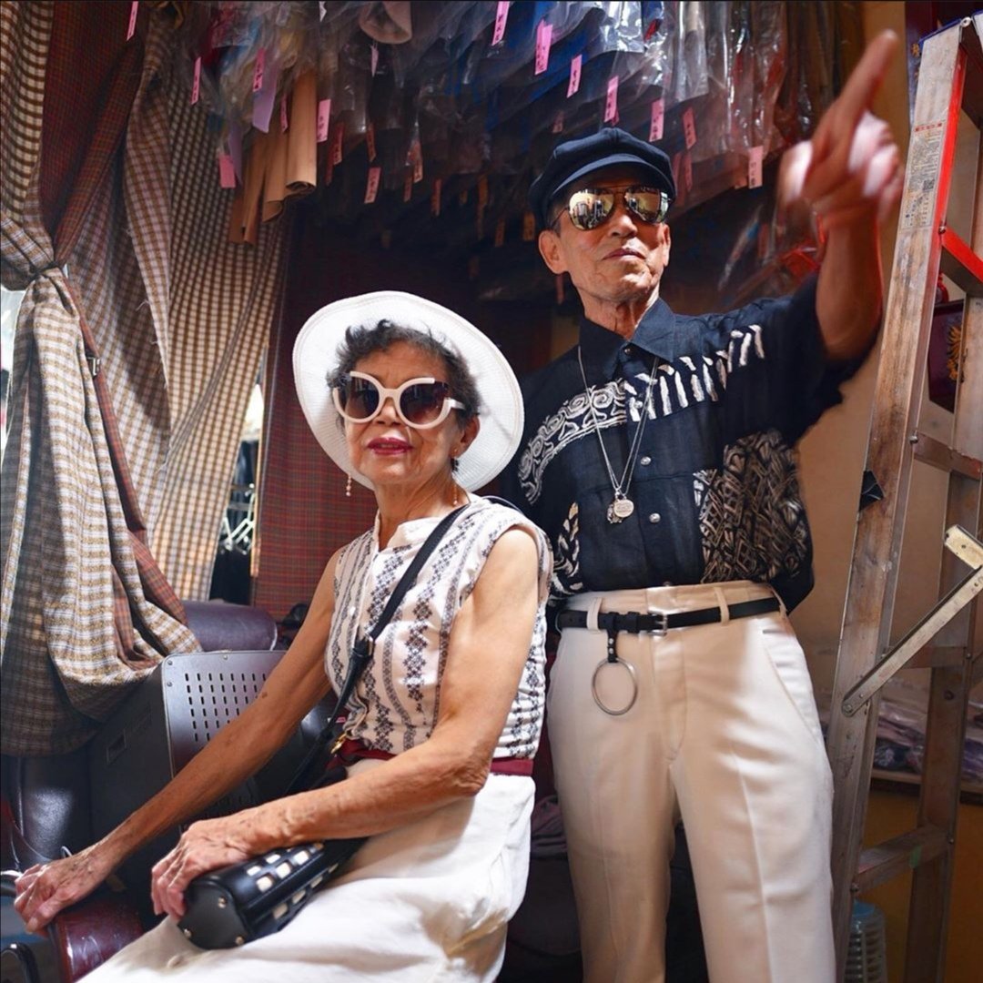 philscully's tweet photo. Inspired content. Creative concept. Authentic people - my sort of instagram influencers 😍  😍

Both in their 80's, the owners of a laundry shop in Taiwan have begun modelling people’s forgotten clothing. 

#MondayMotivation #Stylr
Find them at @wantshowasyoung https://t.co/FcR7t3Rj0p