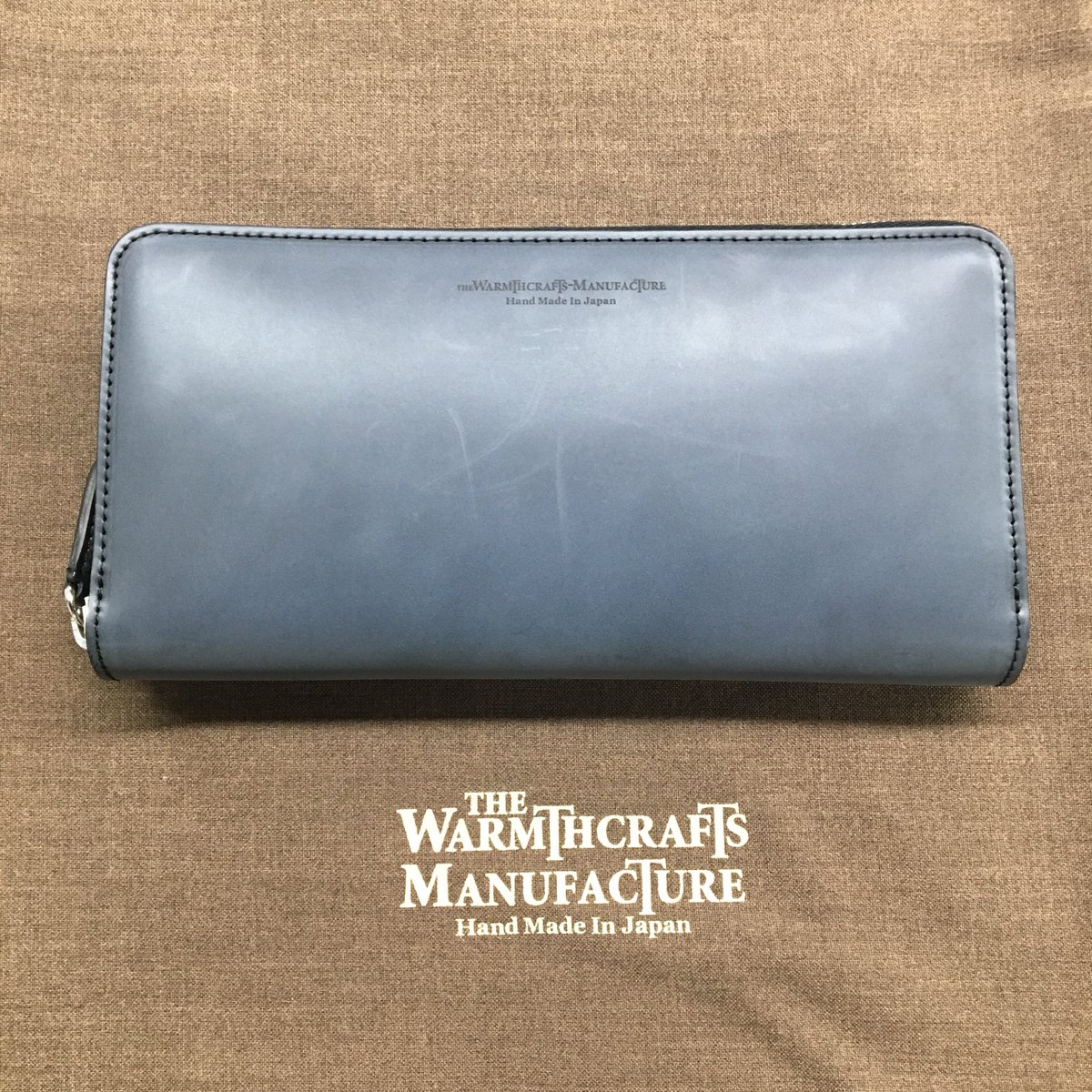 アトリエ製ラウンド長財布完成です。

#thewarmthcraftsmanufacture #cordovan #leather #horsehide #wallet #bag #himeji #コードバン #レザー #ホースハイド #財布 #鞄 #バッグ #姫路