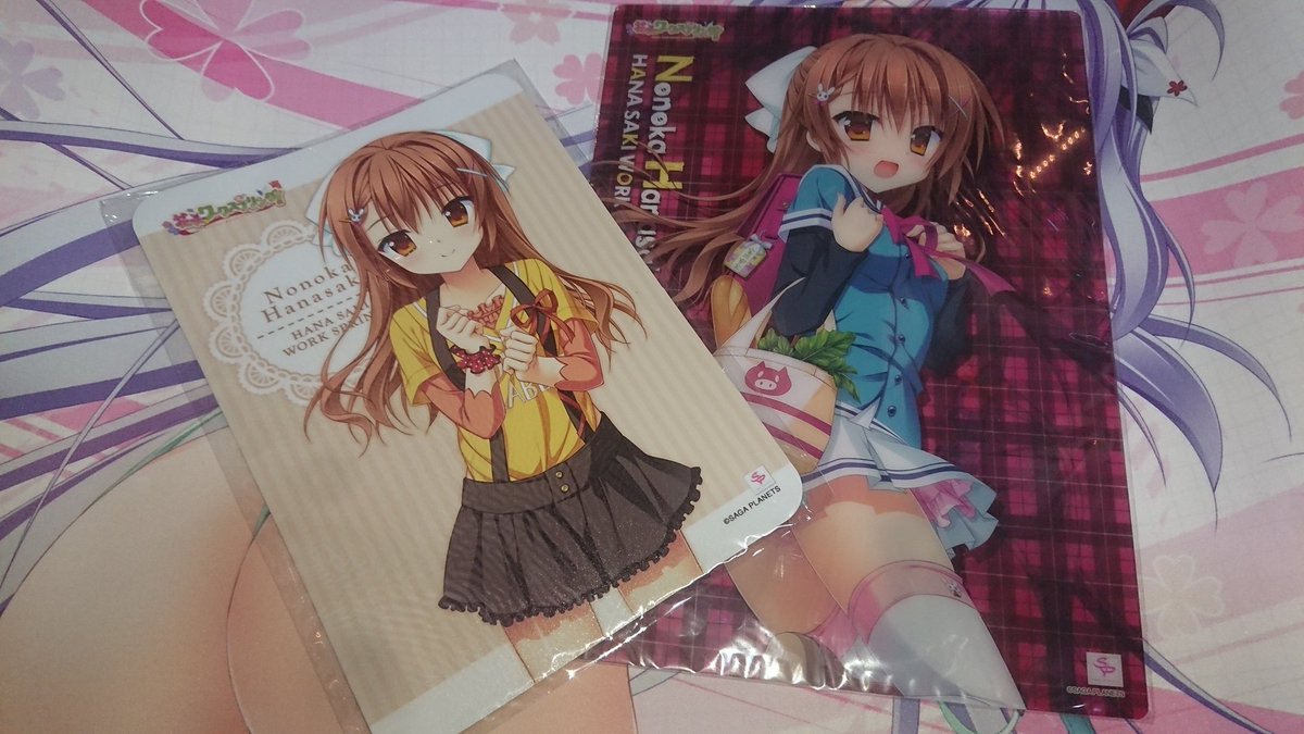 でゅみー イノリン 不知火祈 マスター ฅ ﾟ ﾟฅ ニャー 花咲ののかちゃんのマウスパッドと下敷き 小学生の時にこんな下敷き持ってたら間違いなく学校で使う 大して下敷きとか使った覚えないけど自慢するためだけに使う振りしちゃうよね ฅ º ﾛ º ฅ