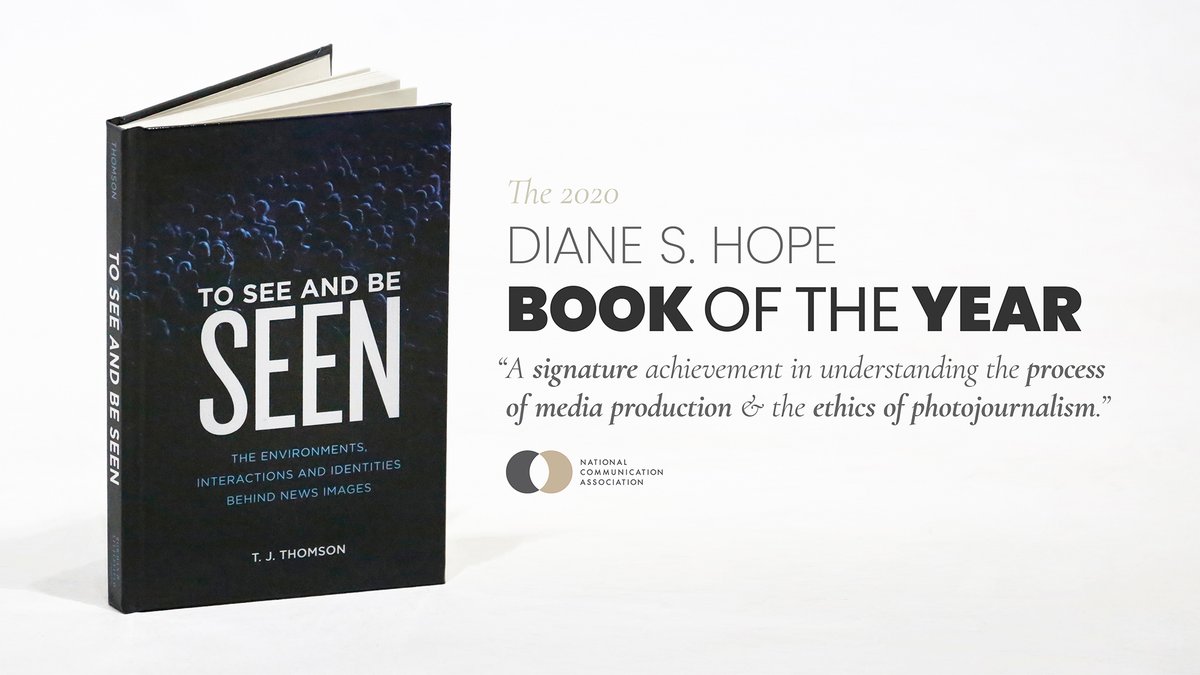 ToSeeAndBeSeen's tweet photo. Very happy to be recognized by @NatComm's #VisualCommunication Division as the Diane S. Hope Book Of The Year. 📘🏆🥳 Snag me for 30 percent off (through Dec. 31, 2020) with code RLINEW19 at: https://t.co/DSZBHy16Ee https://t.co/7LNIgemFUS
