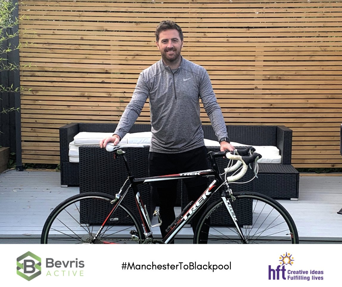 bevrissupport's tweet photo. Our Managing Director Stewart will be cycling 🚴🏼♂️ from Manchester to Blackpool🗼this Sunday raising money for the #LearningDisability Charity @Hftonline
To donate, click the link below ⬇️
https://t.co/jB2A80iDya
#MondayMotivation #BevrisActive #HFTonline… https://t.co/Ve6eH1q8u6