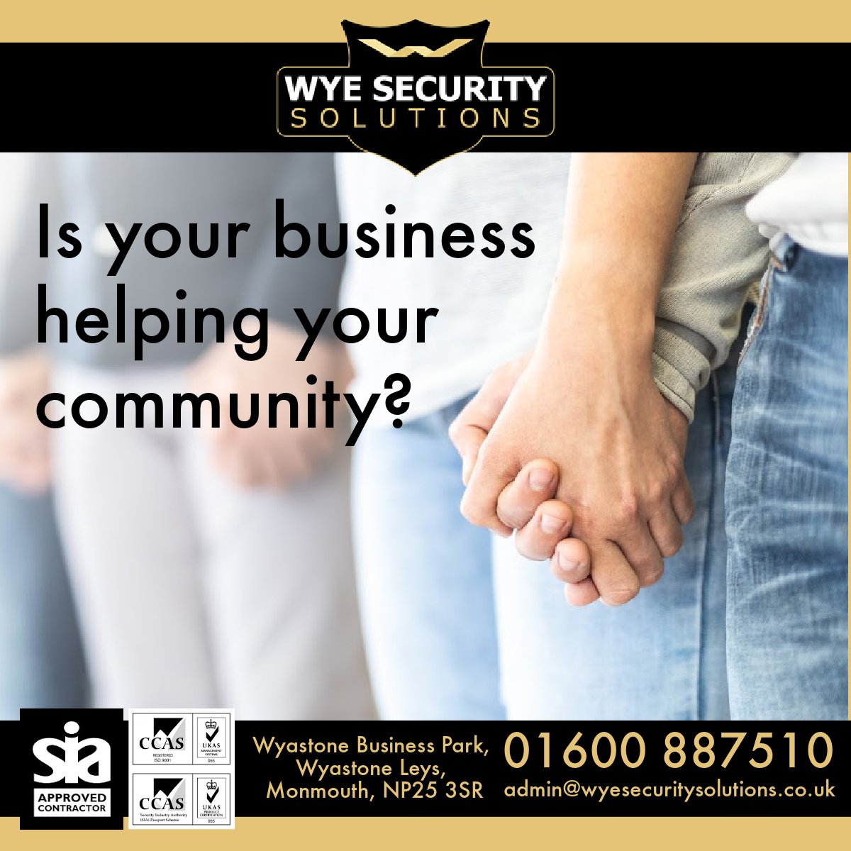 When you choose to protect your business with us, whole communities benefit. Mobile patrols &amp; fast alarm response services help to keep everyone safer. 
Our Keyholding and call-out services start from just 50p per day, providing peace of mind, whatever happens. 
#HerefordHour