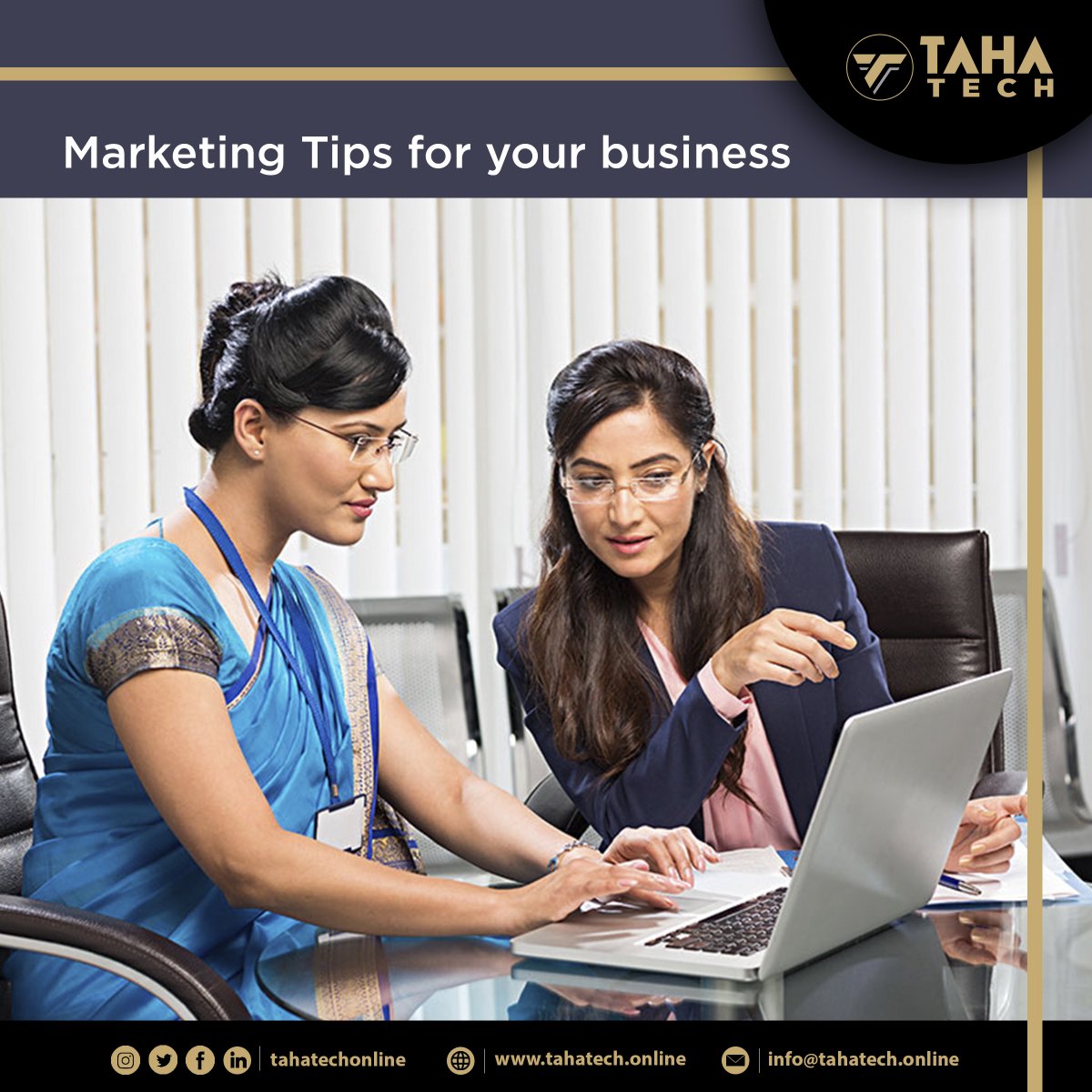 tahatechonline's tweet photo. Get marketing tips &amp; tricks to make great online presence of your business with TAHA TECH business experts.

@tahatech
@tahatech
@tahatech

#tahatech #technology #business #onlinemarketing #digitalmarketingservices #digitalmarketing #google https://t.co/d9uvdtKEiC