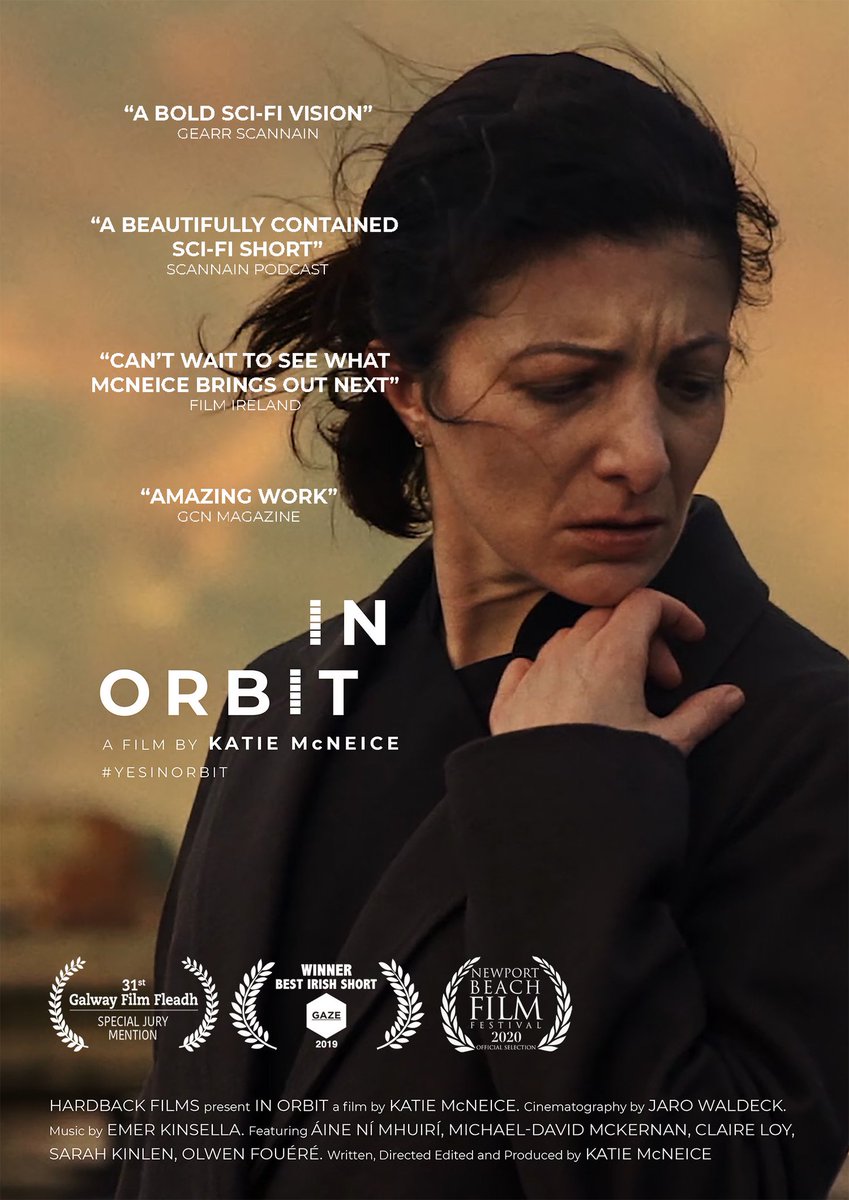 KatieMcNeice's tweet photo. Thanks so much to Craig & the Indiedance Team for this overwhelming response to IN ORBIT ๐๐ณ๏ธโ๐
Best Actress - รine Nรญ Mhuirรญ
Best LGBT Short
Best Picture Short Film
Best Director
Best Emerging Filmmaker Award
#YesInOrbit #IrishFilm #ShortFilm #LGBTFilm https://t.co/rYRHMfOrFv