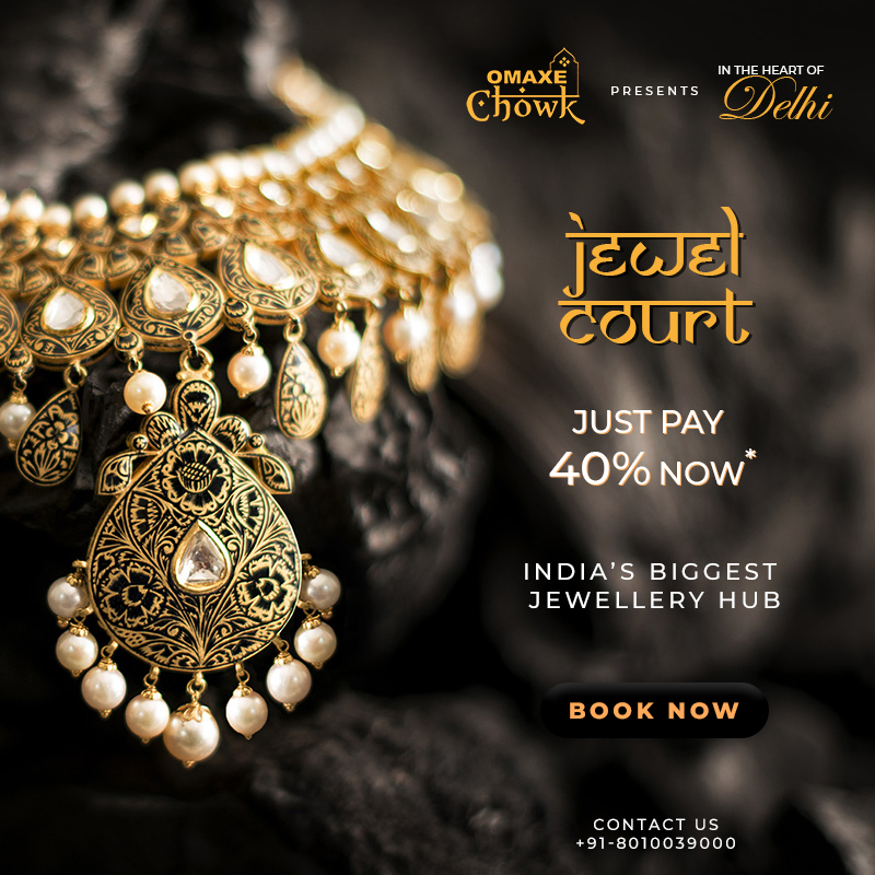 RAMPInfratech's tweet photo. Omaxe Chowk presents India's Largest #jewelcourt in the heart of #delhi
#OmaxeGroup #OmaxeChowk #OmaxeChandniChowk #OmaxeChandniChowkDelhi #PropertyInDelhi #CommercialPropertyInDelhi #CommercialPropertyDelhi #RampInfratech #RealEstate #IndiaProperty #Omaxe https://t.co/6e06OjFjRN