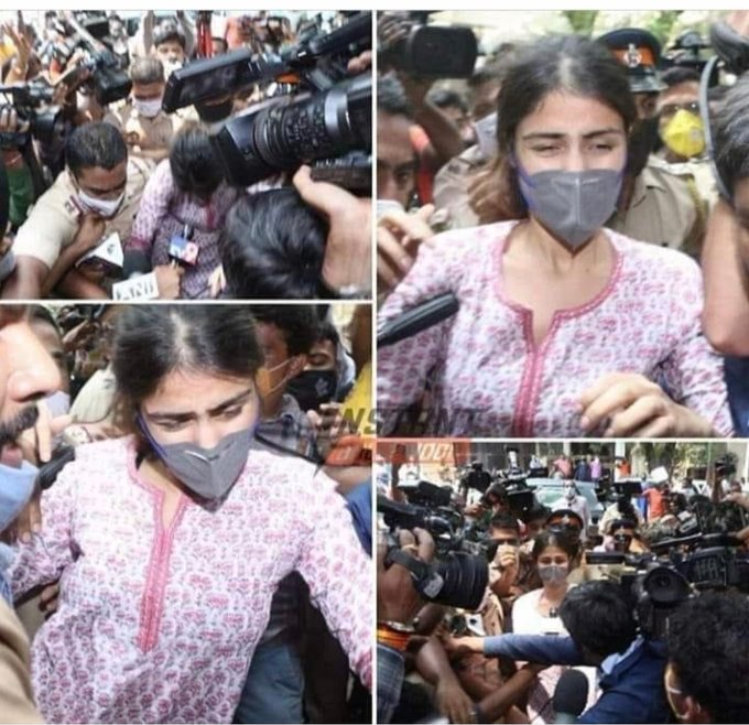 DishaaSaha's tweet photo. We all want justice for #SSR. We all love him. But what is this? This is so horrible to tolerate. If she did something she would be punished. Let the law do its job. But this horrible form of media is increasing day by day and is going beyond tolerance. https://t.co/xRXvzwzDFc