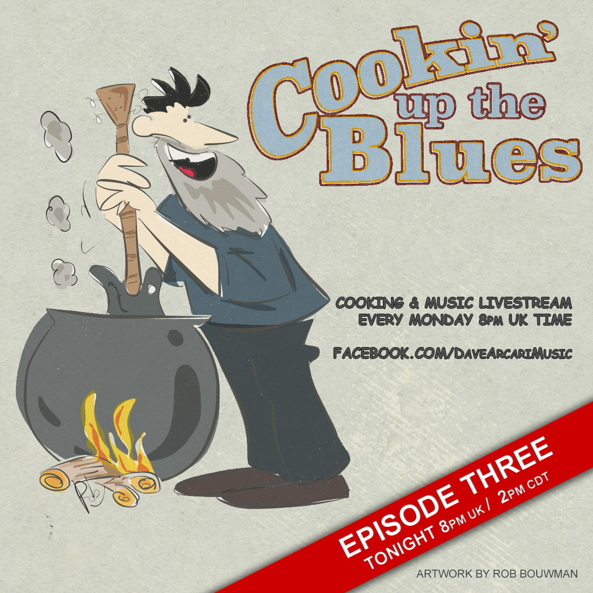 davearcari's tweet photo. TODAY! Don't miss episode three of Cookin’ Up The Blues – 8pm UK / 2pm CDT at https://t.co/gyzF1Pgqqc
#bbq
#cooking
#food
#music
#lvestream
#blues
#whatson
#tonght https://t.co/vWfE0qCVLH
