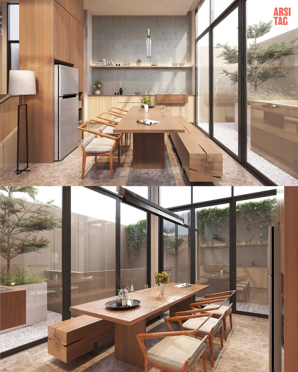 arsitag's tweet photo. Twin House @ Cikini karya Studio RTM ini didesain untuk 2 keluarga yang berdampingan. Rumah ini terhubung dengan ruang transisi, namun tiap rumah masih memiliki privasi masing-masing. Interiornya yang berkesan terbuka semakin membuat rumah terasa lega.

https://t.co/kMHGiV6T13 https://t.co/oyWUcVhYUX