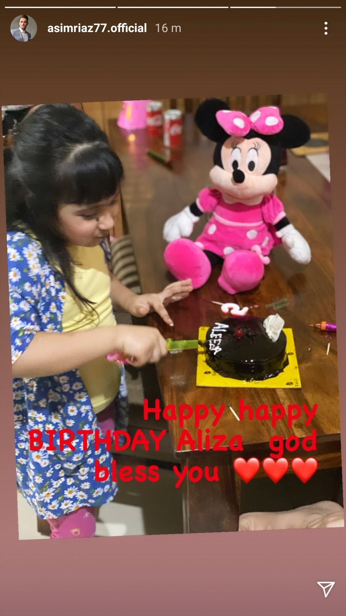 4simplypurple's tweet photo. Happy birthday Aleeza! May Allah bless you and keep you happy and healthy! Ameen!
#AsimRiaz #Mahwish https://t.co/fg2RGOP3eO