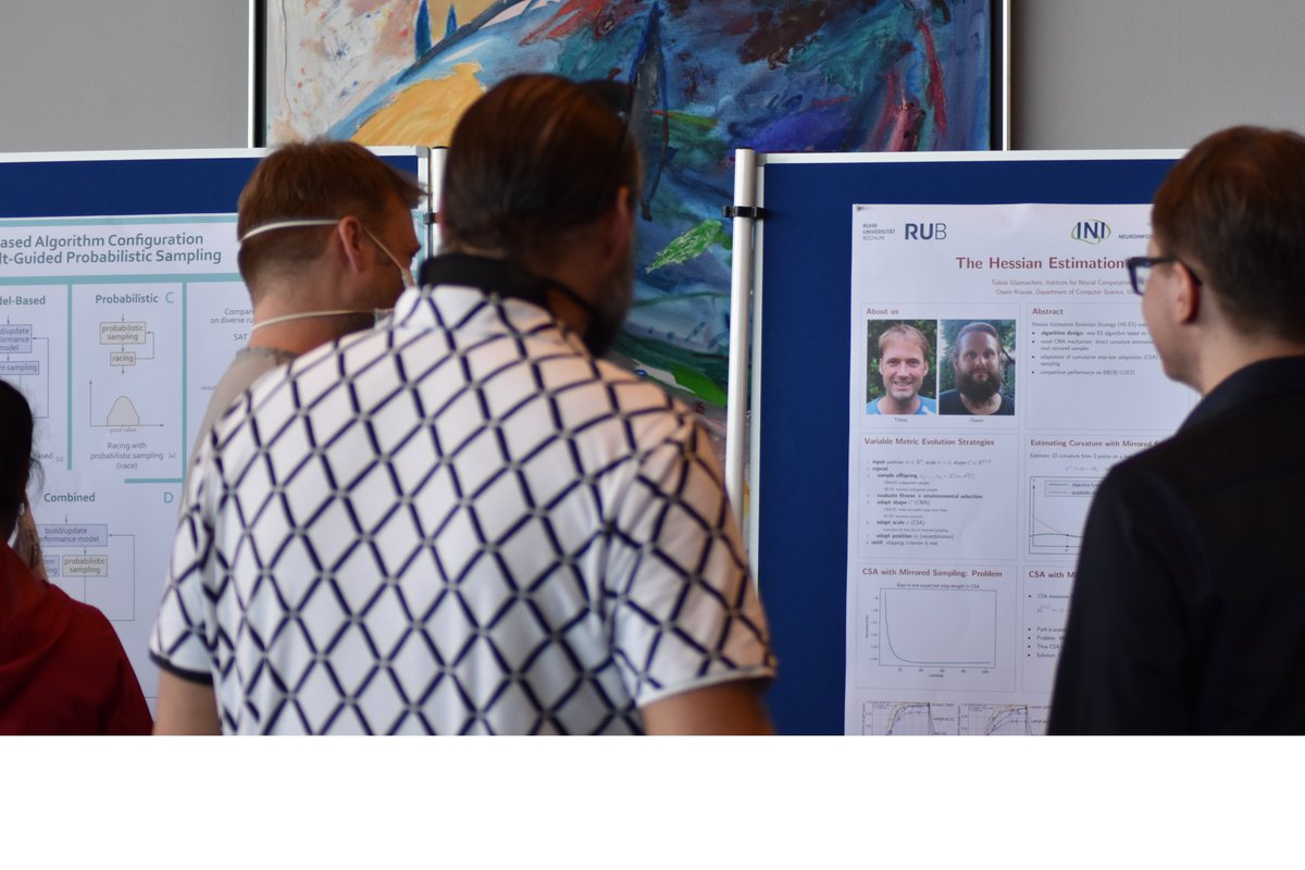 PPSNConference's tweet photo. Today, Hans-Paul Schwefel, founder of PPSN, opened the three days of poster sessions with the tale about the beginning of PPSN. Now off to poster sessions with the Best Paper Nominees in session 1 &amp; 2. Don't forget to vote for the Best Paper in the Whova app! https://t.co/SShlCfmp2f