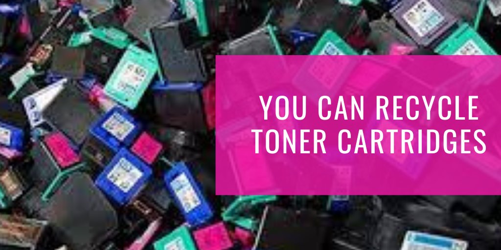 DID YOU KNOW:  Do you have old toner and ink cartridges? Don’t throw them away – bring them to <a href="/LBRUT/">Richmond Council</a> #Townmead and they can help raise funds to fight poverty! – Remember to BOOK YOUR SLOT bit.ly/3ibweG2