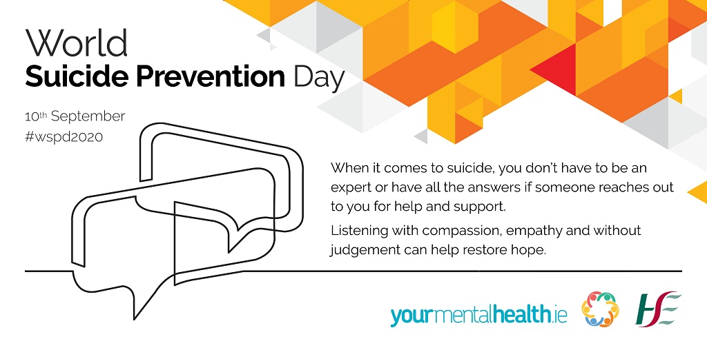 FrcHealth's tweet photo. World Suicide Prevention Day (WSPD) is this Thursday, September 10th

#WSPD2020 #suicide #mentalhealth https://t.co/9J6rZCY7lZ