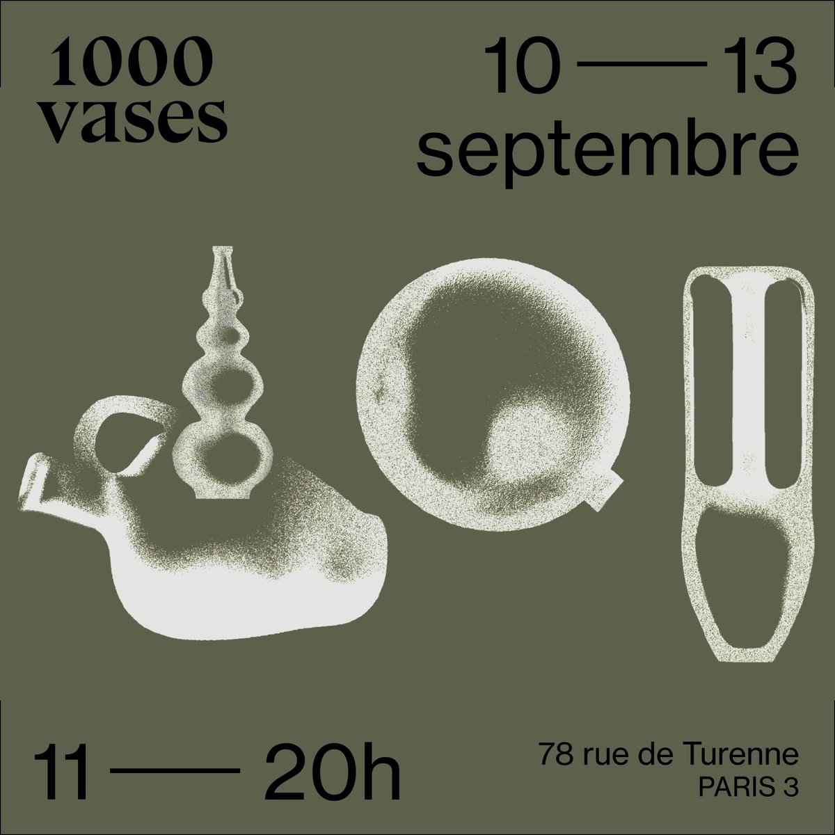 ForgetMeNotCoco's tweet image. #1000vases exhibition Part 2 
A unique exhibition by @meetmyproject ⁠
3-6 &amp;amp; after 10-13 September Paris ⁠
78 rue de Turenne⁠ @galeriejoseph⁠
Set Design @sauvage.herve ⁠
Visual identity - Inoui Studio⁠ 
#design #parisdesignweek #frenchdesign #internationaldesigner #cocobrun