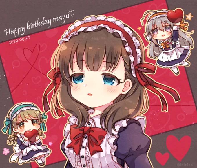まゆお誕生日おめでとう!!アンデスメイドちゃんでお祝い??
#佐久間まゆ生誕祭2020 