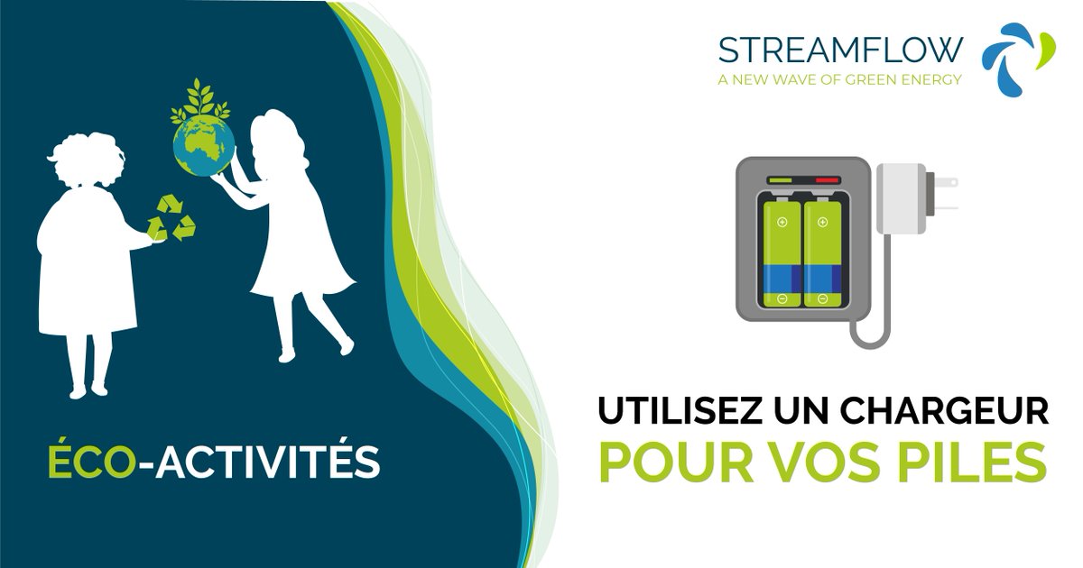 STREAMFLOW13's tweet photo. ~ Éco-activité de la semaine ~

La fabrication d’une pile jetable nécessite 50 fois plus d’énergie que ce qu’elle sera ensuite capable de produire tout au long de sa vie !🔋

#environnement #Streamflow #pile #énergie https://t.co/erBWpexlkD