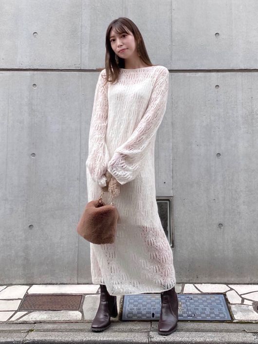 Mercuryduo A Twitter 公式通販runwaychannel ふわっとした素材感と 透かし編みが可愛いワンピース インナー付モヘヤニットワンピース 15 400円 税込 T Co P2bsbwwrfg Mercuryduo マーキュリーデュオ 田中みな実 T Co Ixscorltkw