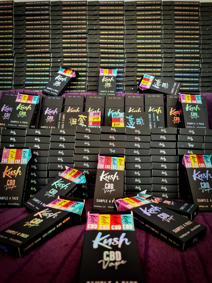 KushVapeCBD's tweet photo. Are you a shop? Do you like samples? We do too. That's why we've got these bad boys lined up. Email marijke@kushvape.com to learn more about our free samples!
-
-
#vapelife #hempoil #nongmo #stressrelief #hemplife #cbd #naturalpainrelief #hempbasedcbd #allnaturalcbd #vapeshop https://t.co/C04DPRVv1N