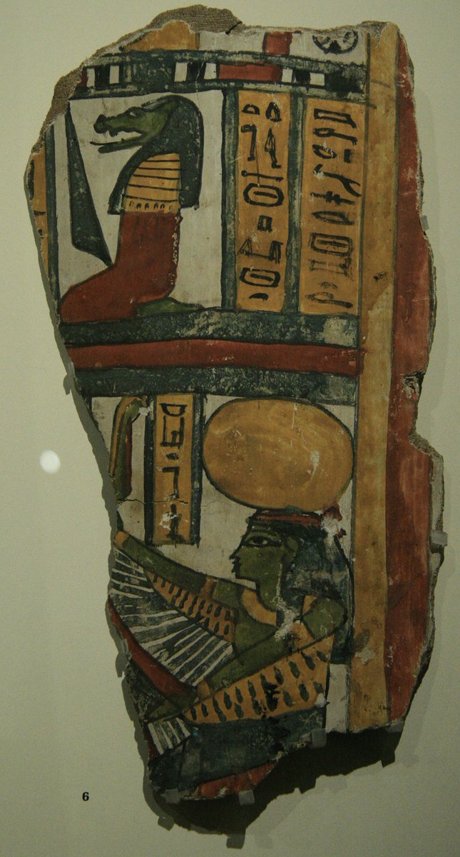 MRValdesogo's tweet photo. Goddess Nephthys with solar disk.

For knowing more about Isis and Nephthys and the solar iconography click here: https://t.co/k7SVoqJJSO

Fragment of coffin of Peteamu. Dynasty XXIII-XXV. MUT, Inv. 1152

Photo: Mª Rosa Valdesogo

#AncientEgypt #Egyptology https://t.co/v3SKRi9I3N