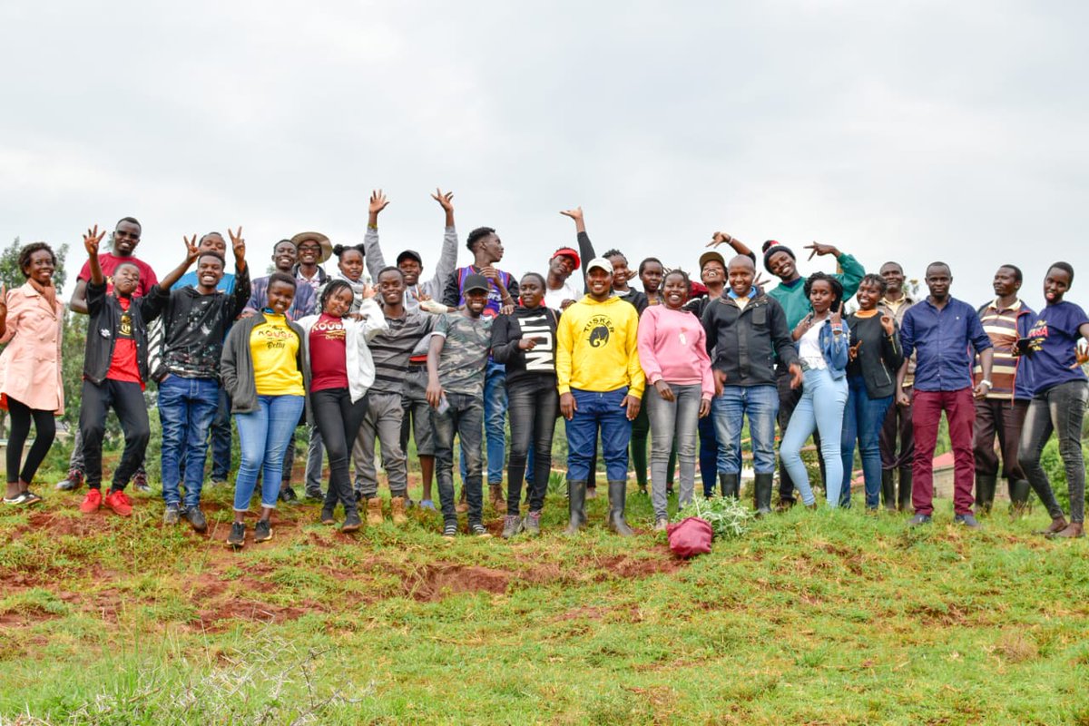 Over the weekend as we planted 1000 trees in Toniok,Baringo County.

#kousamilele
#letthegreenbeseen
#myenvironmentmypride