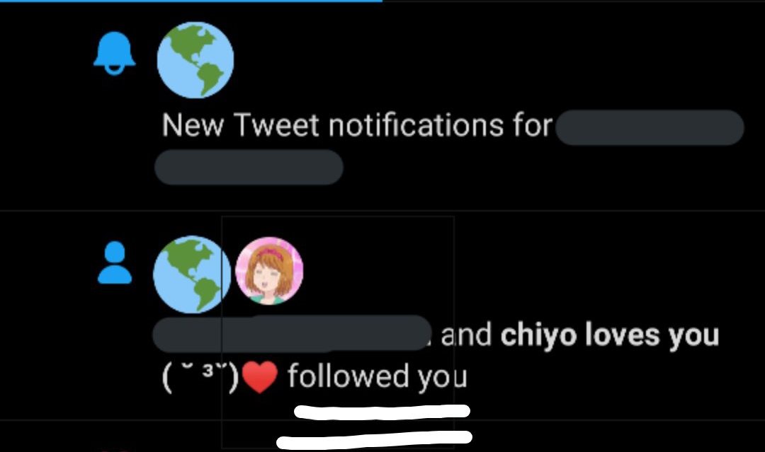 so eto naka saiki k layout pa ko HHAHAHAHAHAHHA tas inon ko kasi notifs nya sakin. tas putangina una may nakalagay lang ‘new notif from [redacted]’ tas biGLANGGG (proceed kayo sa second pic mweheh)ps. kunwari di ako nanginginig mwehehe sorry sa typings