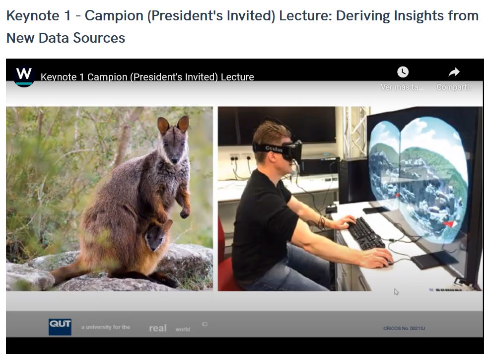 Altea_Lorenzo's tweet photo. How fitting! Virtual reality to create digital landscapes for expert elicitation to incorporate to species distribution models. Great start to the Campion Lecture by @KerrieMengersen @ACEMathStats @RSSAnnualConf #RSS2020Conf #YSSreporter https://t.co/HFp9l9hTRD
