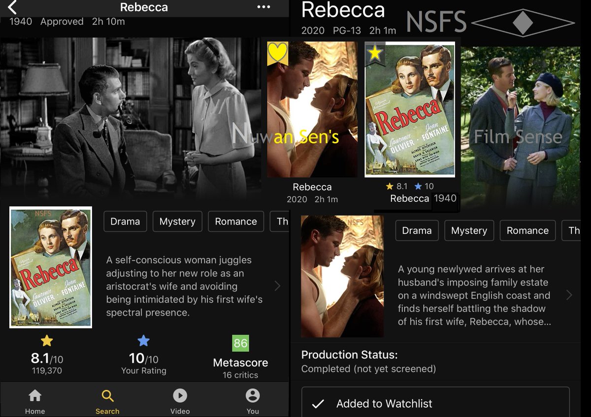 Nuwansenfilmsen's tweet photo. So Yes;@SharonHepworth3& @Ant_DC_;#myFavouriteFilmDirector,#AlfredHitchcock's #REBECCA's been a #HitchcockFilm I've #loved since I was a #Kid'twas my #1st #FilmReview in #School,#aged10 or #11yearsold(#J4 or #SI@#TheBritishSchool,#NewDelhi)#LovetheBookLovetheMovie!#RebeccaMovie❣️ https://t.co/l2fUbWX1PA
