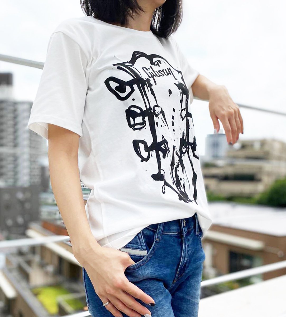 素敵でユニークな B'z × Gibson 限定 ロングTシャツ Lサイズ セット