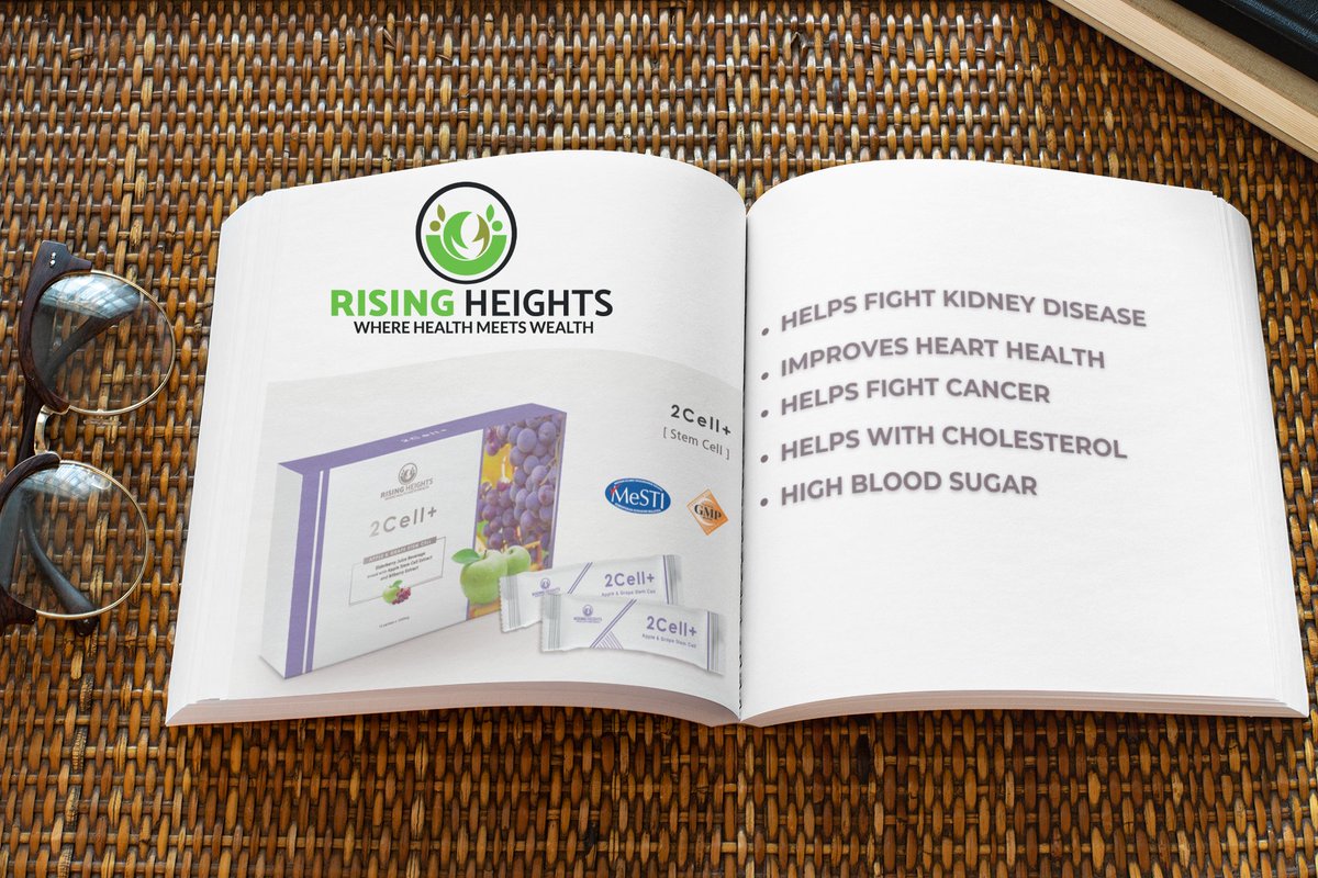RisingInt's tweet image. Based on statistics chronic diseases, such as diabetes, cancer, etc accounts for 50 % of deaths worldwide.

0ur 2 in 1 StemCell 2 Cell+ to help maintain and manage your health.

Visit our website to find out more about this amazing product risingheightsintl.com
