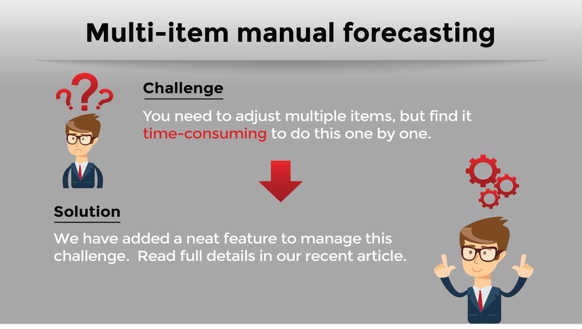 NetstockInv's tweet photo. We have added a few additional features to our advanced forecast module to assist our customers further. Read full details here: https://t.co/6EYYrEpNfs
#inventorymanagement #supplychain #forecast https://t.co/op40YMcN7a