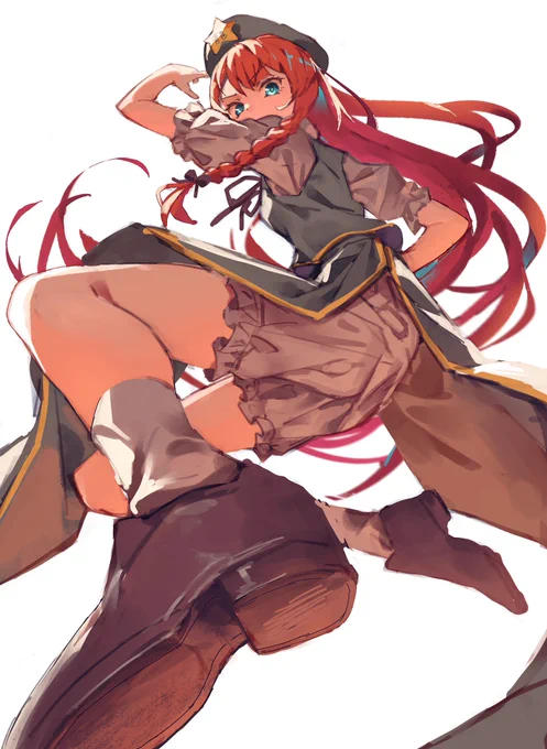 美鈴描きました 