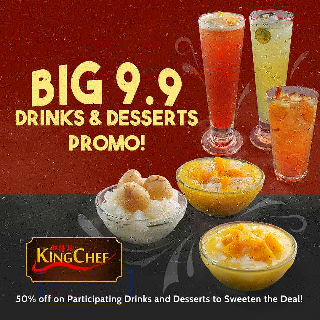 kingchefph's tweet photo. SWEET DEALS starting 9.9!

✔P599 OFF on 1 Whole HK Style Roasted Duck
✔ P99 OFF on Frozen Dimsum
✔ All Congee at P99
✔ Mooncake Sale
✔ 50% OFF on Selected Drinks &amp; Desserts

Make sure to mark that calendar... amazing deals await you on 9.9! https://t.co/M2fKHHALnN