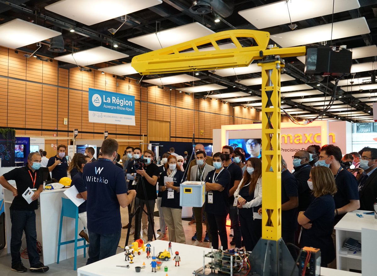 Witekio_int's tweet image. Last Friday, @LaFrenchTech&apos;s team attended a demonstration of our connected cranes by Pierre Gal, @samir_mindset and @Nicolas_Besson at the @SIDOevent.
#Diversitech #IoT #Software #Frenchtech