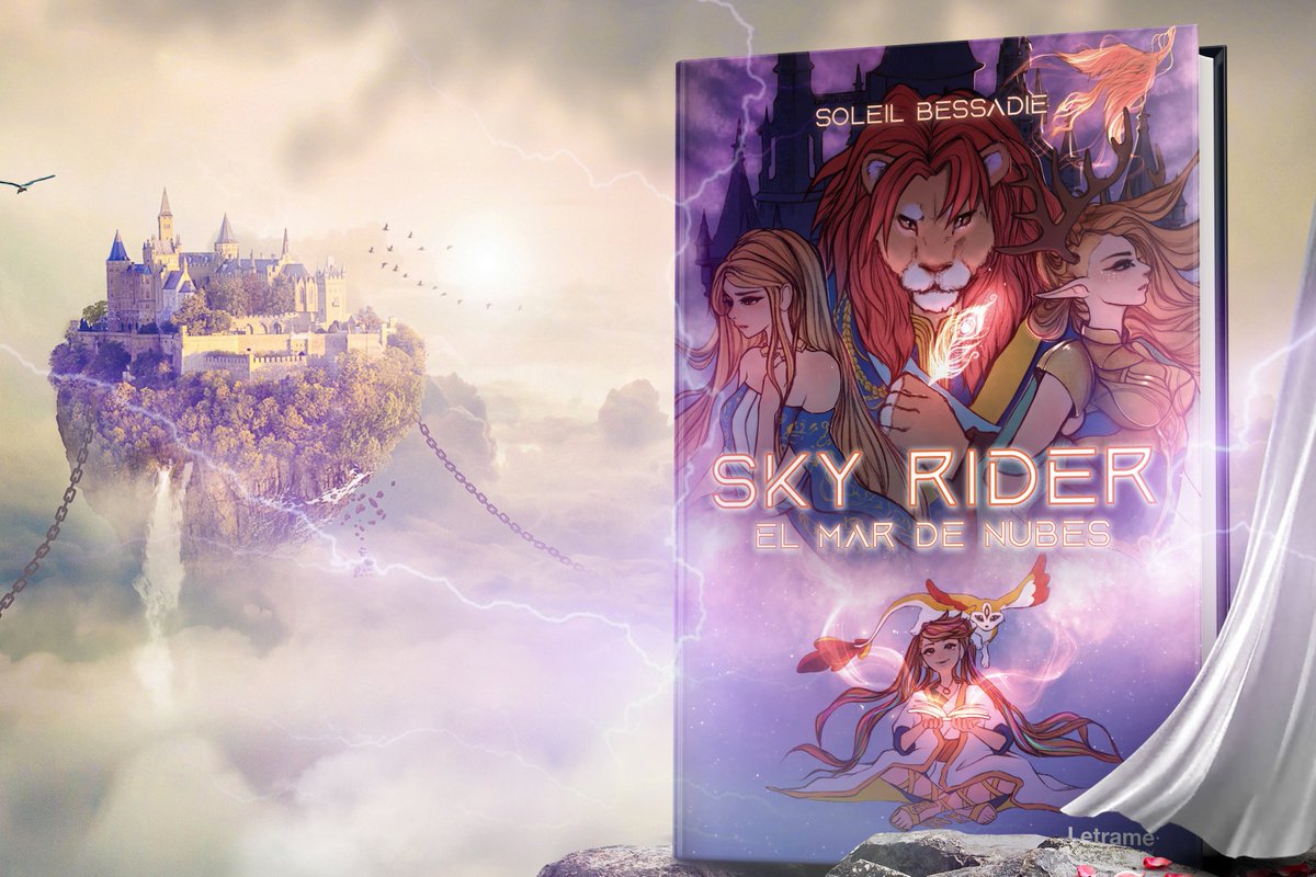 LetrameLibros's tweet image. 'SKY RYDER' de @Ronie_6 

¿Qué son los Sky Rider, o Jinetes del Cielo? Ellos tienen la capacidad de escribir las historias de los mundos, pero… ¿será verdad? 

Acompaña a Happy en su viaje a Penumbra, un reino cubierto por un mar de nubes desde hace 100 años.

#Novedad #Letrame
