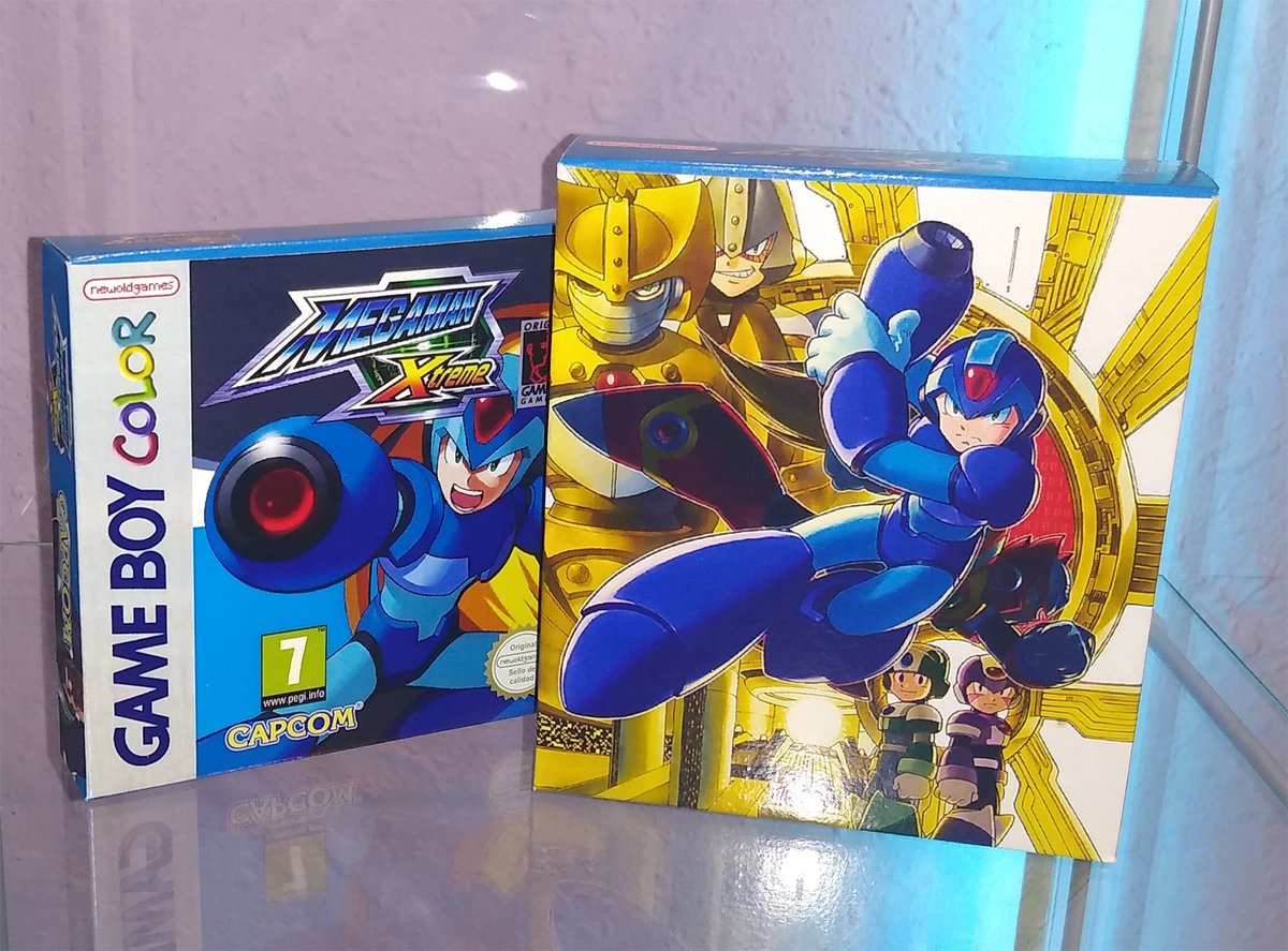 Newoldgames's tweet photo. #UNTOLD n7   
Megaman Xtreme, un precioso port de MegamanX de #snes para #GBC con TODO en español.

video unbox   👉👉👉 https://t.co/GohLtFGDts https://t.co/2GwKaUE44P