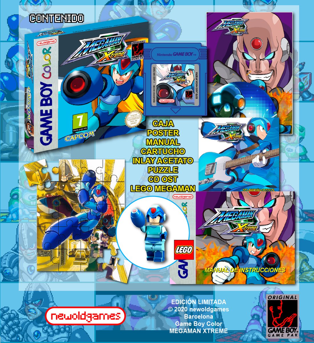 Newoldgames's tweet photo. #UNTOLD n7   
Megaman Xtreme, un precioso port de MegamanX de #snes para #GBC con TODO en español.

video unbox   👉👉👉 https://t.co/GohLtFGDts https://t.co/2GwKaUE44P