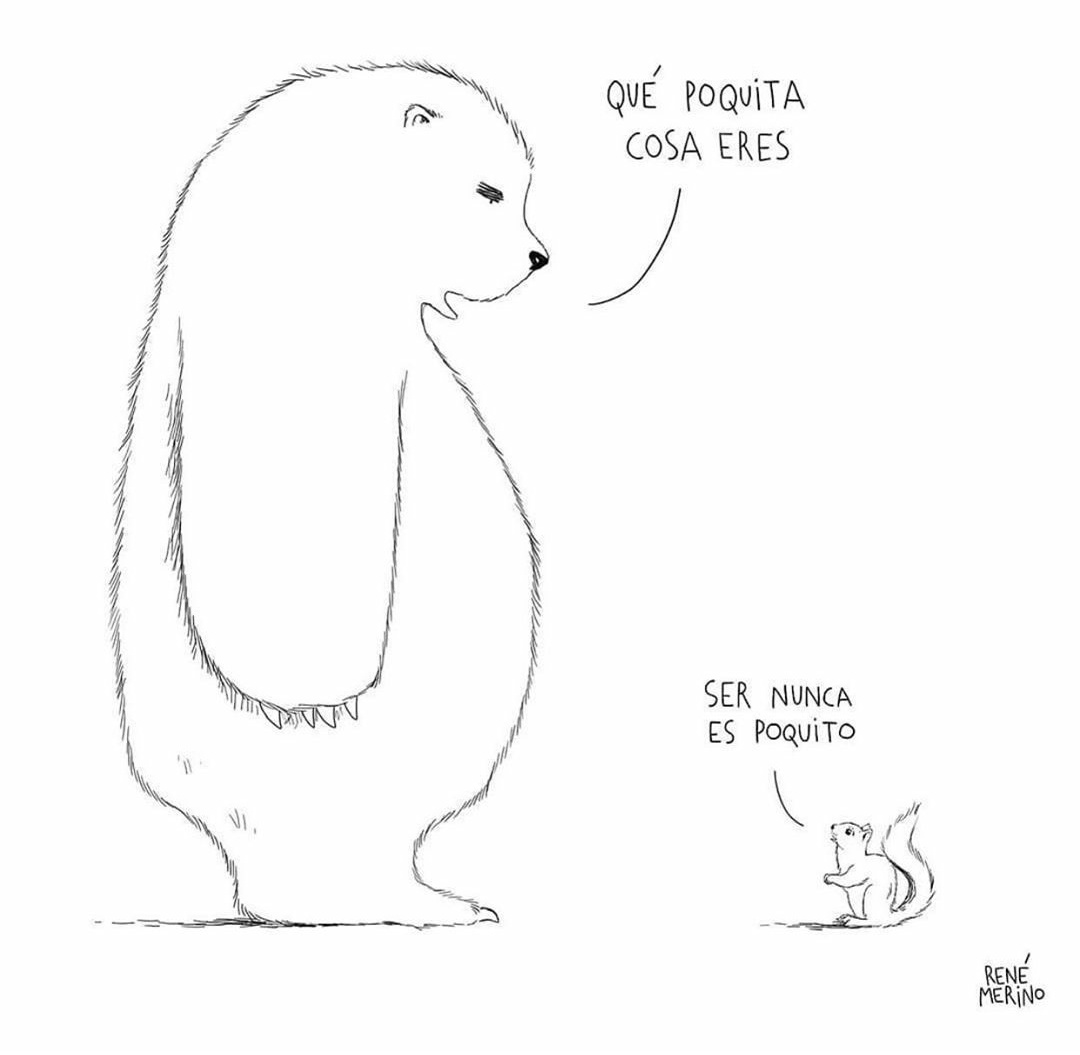 Filosofers's tweet photo. Ser... Nunca es poquito. https://t.co/YvnWnCnNSr