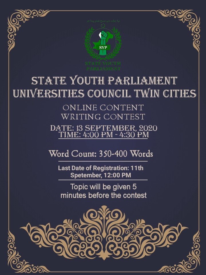 SM_Rwp_Isb_SYP's tweet photo. Enhance your skills and express your thoughts.

https://t.co/KF8bLximKS https://t.co/U6HdO74jqy