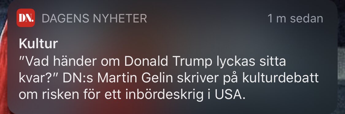 JohanssonSD's tweet photo. Never go full DN 😂 @DNKultur https://t.co/ktOQ8gVoid