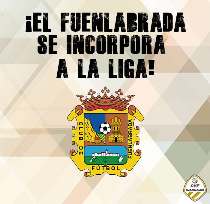 LigaMareMagnuM's tweet photo. 🚨¡EL FUENLABRADA, NUEVO EQUIPO DE LA LIGA MAREMAGNUM!⚽
Noticia de última hora, el Fuenla sustituye al Eibar en Primera. ¡suerte! 🍀
Más aquí: https://t.co/cf5uKbLPvj
#LigaMareMagnuM #LigaVirtual #Futbol #football #FootballfromSpain #VirtualLeague #Fuenlabrada #Fuenla #Equipos https://t.co/RBRMLr1Bjh