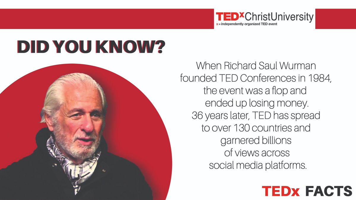 TEDxChrist's tweet photo. Some narratives change when we stop asking "Why?" and instead ask "Why Not?"
@TEDx @TEDxTeen @tedxsocial @tedxyouth
#tedxtalks #TEDxChristUniversity
#ideasworthspreading #tedxcommunity #tedxteam #tedxevents #tedxspeaker #tedxaudience #Trending https://t.co/Cxu0b720ak