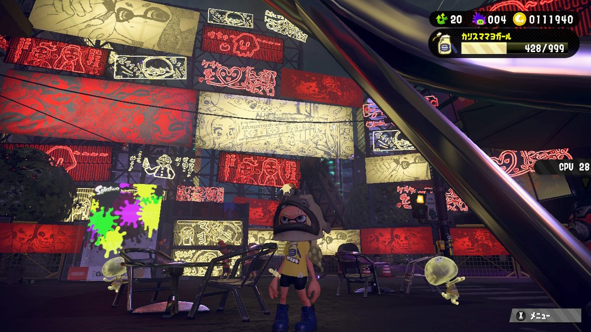 goldenweeksama's tweet photo. #Splatoon2 #NintendoSwitch https://t.co/yFz557VkUd