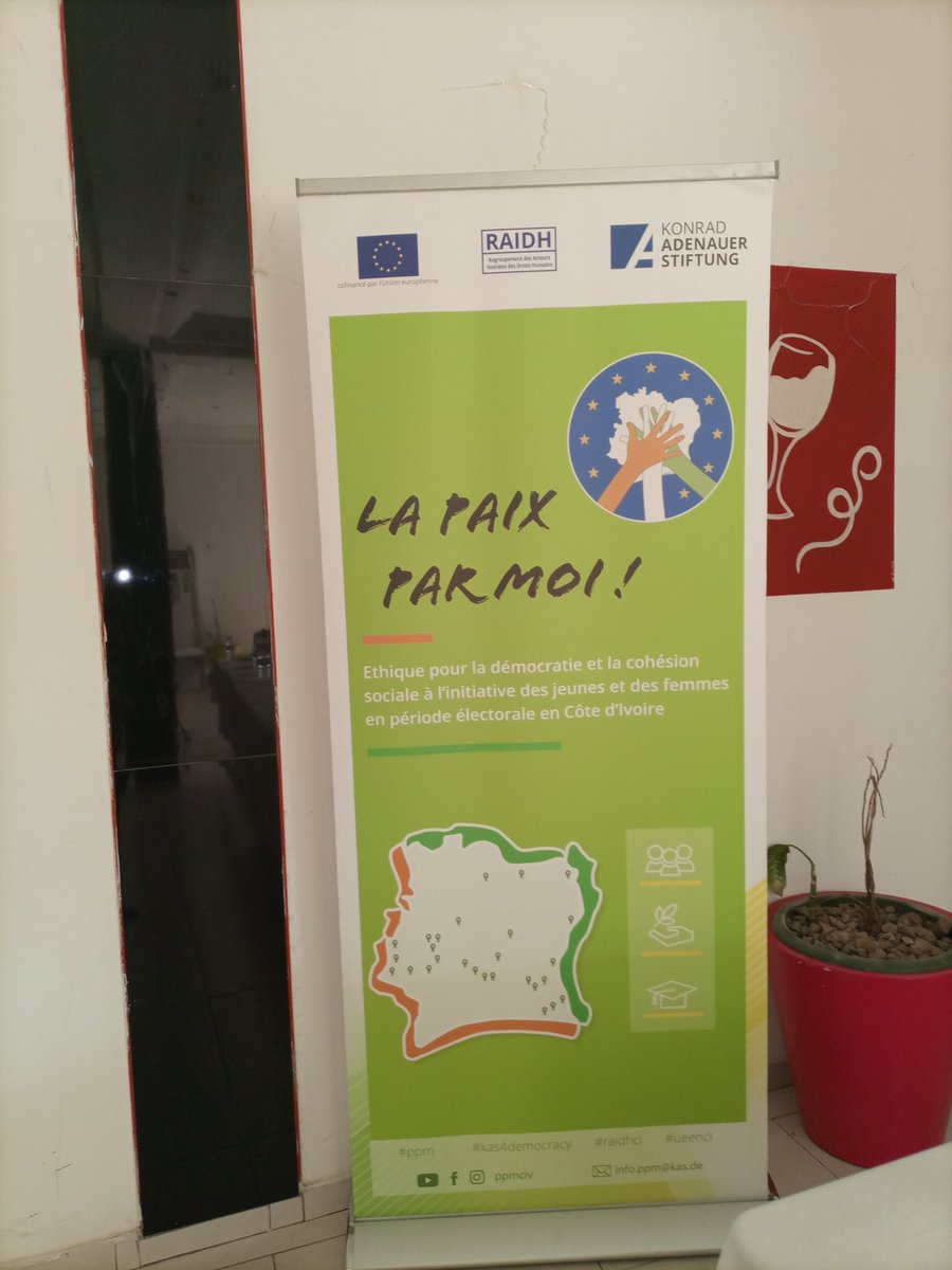 L'OFACI participe ce lundi 7septembre 2020 à un atelier de formation des femmes et leaders communautaire. Le thème debcet atelier : "Renforcer la cohésion sociale et prévenir les conflits en période électorale"